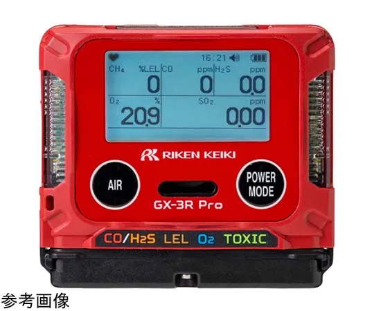 67-8024-57 Personal Carbon Dioxide Meter Rechargeable Battery Specification (for Low Concentration Measurement) Bluetooth Compatible (with Traceability Certificate) GX-3RProB0000D2L1