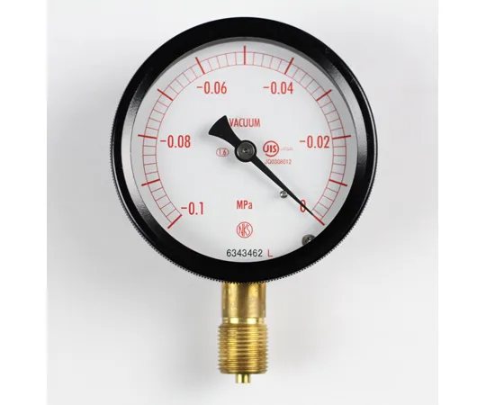 65-4294-37 Sealed Pressure Gauge (75Φ) Vacuum Gauge (Negative Pressure Gauge) Vertical A Frame -0.1~0 MPa BC10-131
