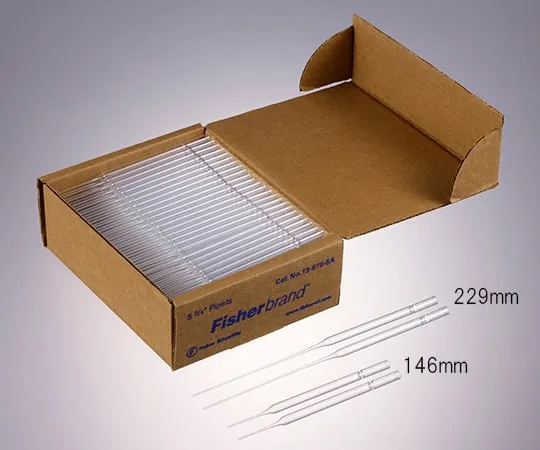 62-1610-25　［Discontinued］Soda Lime Glass Pasteur Pipette 146mm　13-678-6A