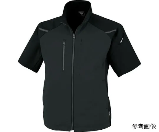 65-8405-43 Short Sleeve Blouson Black 3L 1811-90-3L