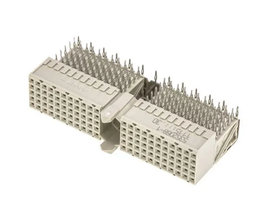 63-4767-24 TE Connectivity Z-PACK HM Series 2mm Pitch Hard Metric Type A Backplane Connector, Female, Right Angle, 25 Column, 5 5352068-1