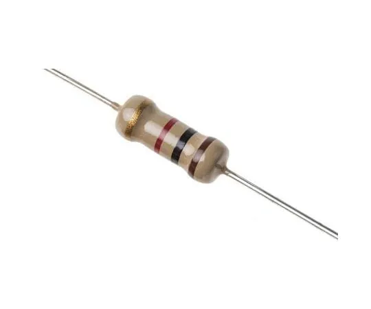 63-4680-25 TE Connectivity 1kΩ 1W Carbon Film Resistor ±5% -1200 → 0ppm/°C CFR100J1K0