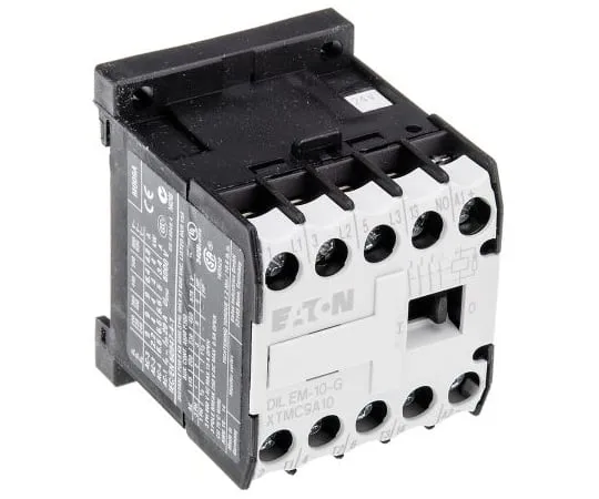 63-4805-82 Eaton 3 Pole Contactor, 9 A, 24 V dc Coil, xStart, 3NO, 4 kW DILEM-10-G(24VDC)