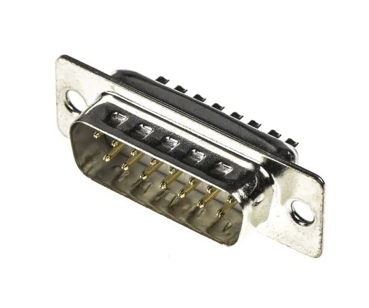 63-4870-61 RS Panel Mount, 15 Pin D-sub Connector Plug, Shell Size A, Solder Cup 544-3761