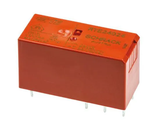 63-4723-38 TE ConnectivityRT1 DPDT Non-Latching Relay PCB Mount, 24V dc Coil, 8A RTE24024 1-1393243-0