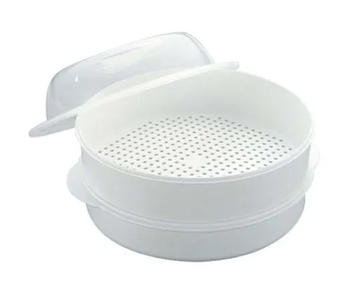 61-6573-09 Microwave Container Jumbo Steamer (Round) R-104 6793600