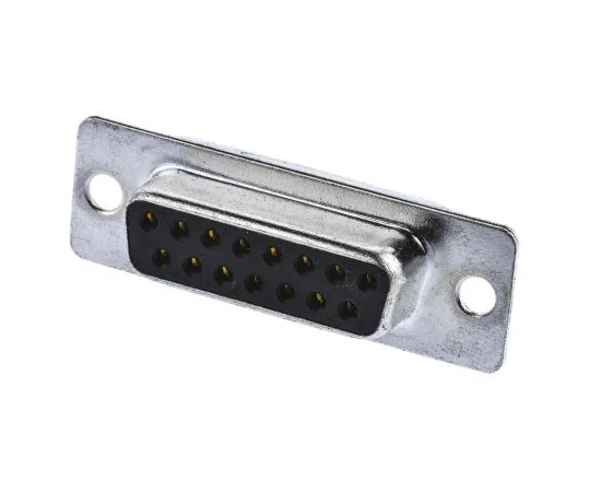 63-4870-63 RS Pro Panel Mount, 15 Pin D-sub Connector Socket, Shell Size A, Solder Cup 544-3799