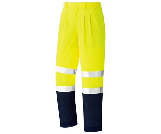 65-1305-85　［Discontinued］Work Clothes, VERDEXCEL High Visibility Pants Yellow S VES604-SITA-S　VES604-SITA-S