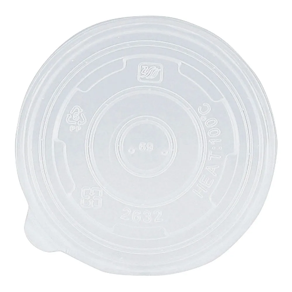 63-5700-41 PP Lid for Ice Cream & Soup Cup 50 Sheets for 8 Oz GUN0801