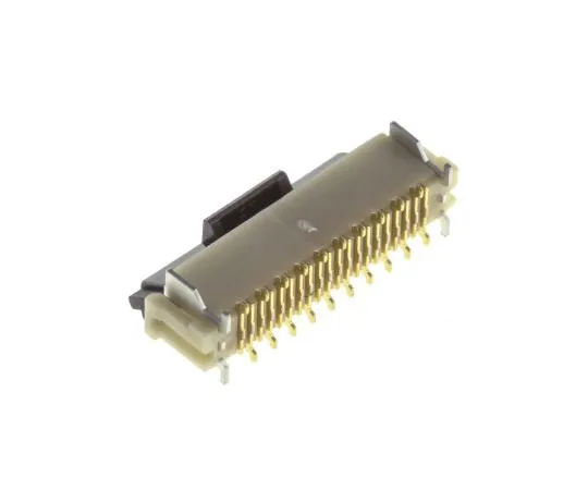 63-4703-16 Hirose DX Series, Male 28 Pin Right Angle Through Hole SCSI Connector 1.27mm Pitch, Plug In, Quick Latch DX10-28S(50)