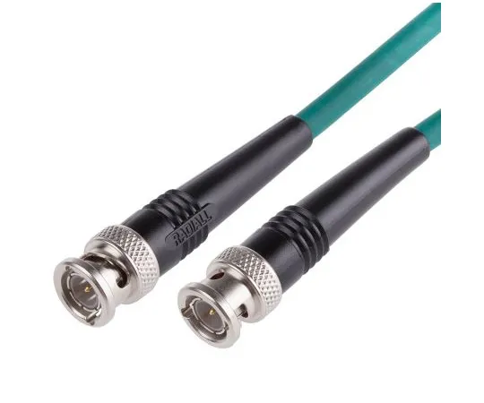 63-4834-36 Radiall Green Male BNC to Male BNC KX6A Coaxial Cable, 75 Ω R284C0351020
