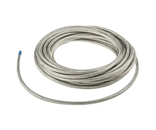 63-4743-03 TE Connectivity Expandable Braided Copper Cable Sleeve, 4mm Diameter, 10m Length, RayBraid Series RAY-101-4.0(10)CK0610