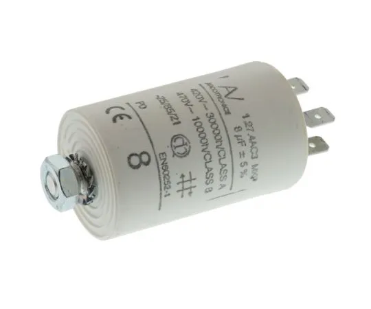 63-4776-79 KEMET 8μF Polypropylene Capacitor PP 470V ac ±5% Tolerance Chassis Mount C27 Series C274AC34800SA0J