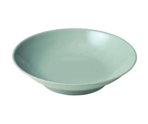 61-6836-30 Melamine Chinese Tableware Cold Noodle Plate CS-20 Celadon Plain 2423500