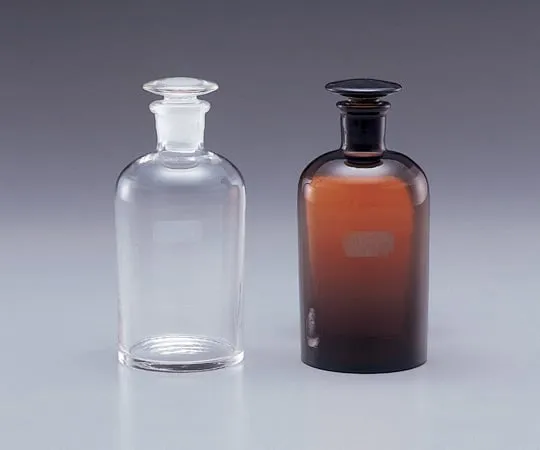 1-4394-01　［Discontinued］Narrow-Mouth Bottle with Ground-In Stopper Amber 30mL