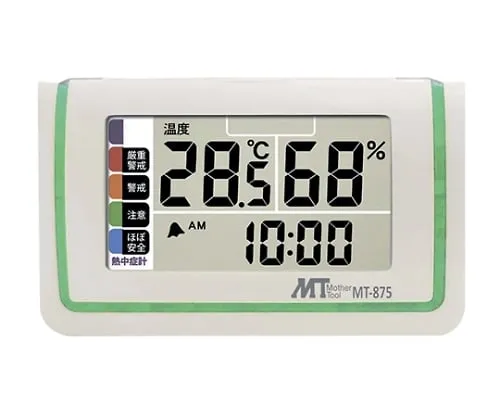 61-8513-74　［Discontinued］Thermo-Hygrometer with Heatstroke Index Display　MT-875