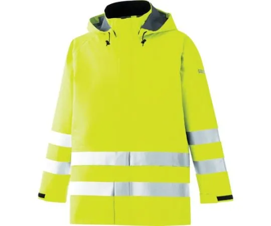 67-3136-96 Work Wear Rain Verde N Gore-Tex High Visibility Type Coat Fluorescent Yellow S RAINVERDE-N-Y-UE-S
