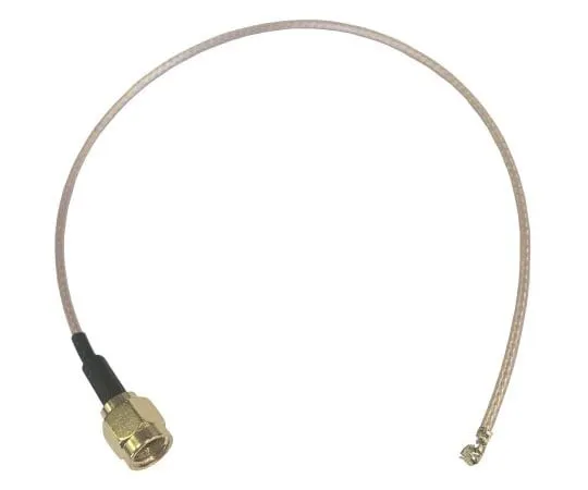 63-4682-17 RF Solutions Black Female U.FL to Male SMA RG178 Coaxial Cable, 50 Ω CBA-UFL-SMAM25