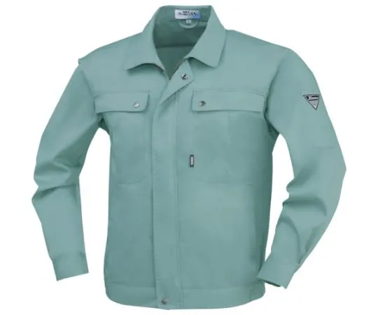 65-8521-91 Long Sleeve Blouson Green 3L 9240-60-3L