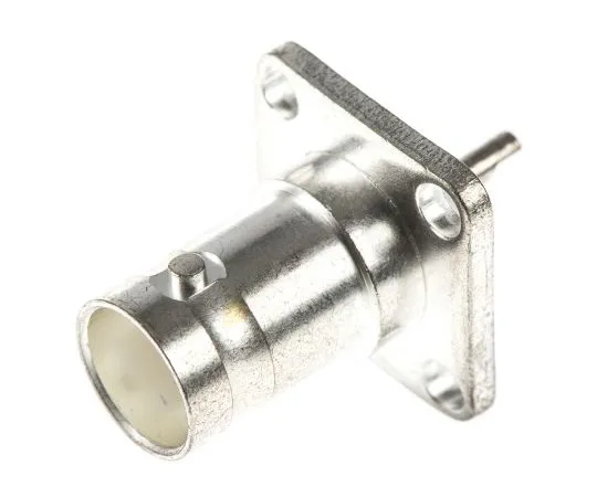 63-4782-39 TE Connectivity Greenpar Series Straight 50Ω Panel Mount Bulkhead Fitting BNC Connector, jack, Silver 1-1337446-0