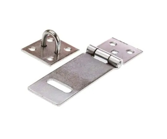63-4652-93 RS PRO Steel Hasp & Staple, 153mm, 8mm 751-332