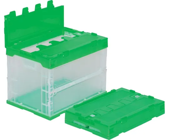 67-7114-43 Container 60B-D Transparent/Green 55558000TMGR