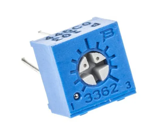 63-4851-32 10kΩ Through Hole Trimmer Potentiometer 0.5W Top Adjust Bourns 3362 Series 3362P-1-103LF