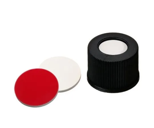 3-9520-11 Auto Sampler Vial LLG Labware Black Cap 100 Pieces 7510053
