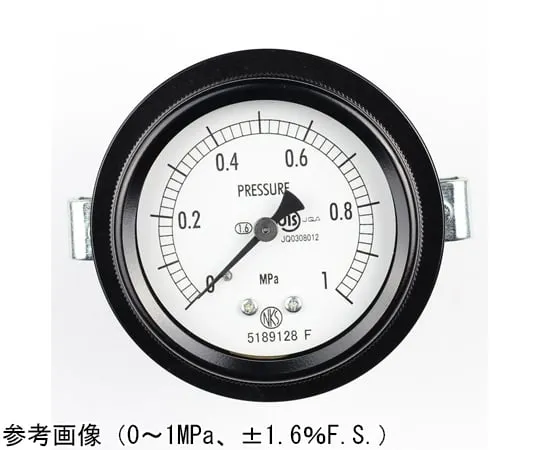 65-4293-79-20 Sealed Pressure Gauge (60Φ) Embedded D Frame (Mounting Bracket) with 0.6 MPa with Inspection Certificate BA15-173