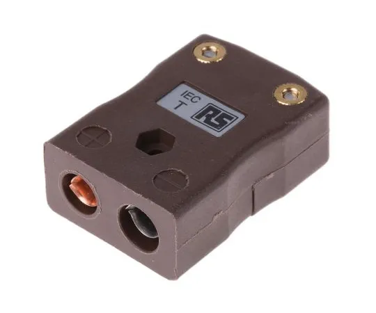 63-4773-54 RS PRO IEC Standard Quick Wire Thermocouple Socket for *** with Type T Thermocouple Type T, Standard 363-0020