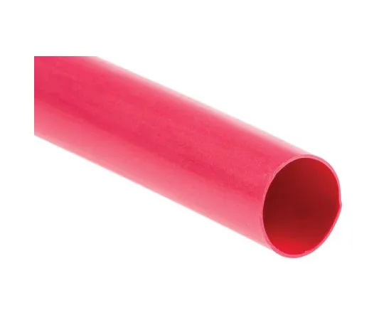63-4767-54 TE Connectivity Red No Heat Shrink Tubing 9.5mm Sleeve Dia. x 1.2m Length, RNF-100 Series 2:1 Ratio RNF-100-3/8-2-STK
