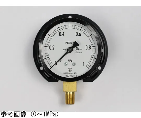 65-4279-71-20 Normal Pressure Gauge (Φ75) Vertical B Frame with 0.6 MPa with Inspection Certificate AC20-271