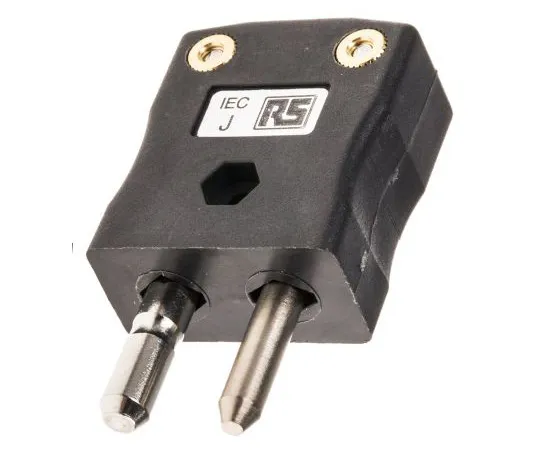63-4799-18 RS PRO IEC Standard In-Line Plug Connector for *** with Type J Thermocouple Type J, Standard 455-9966