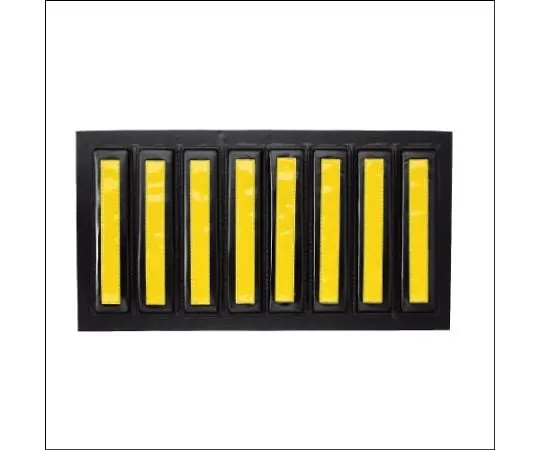 62-6114-23 Striped Reflective Cushion Yellow/Black (Reflective) 866-40