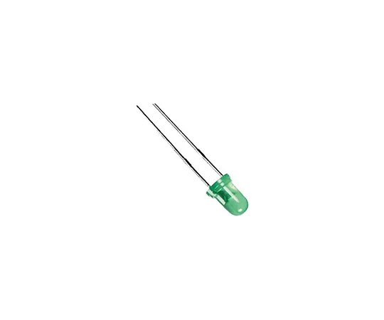 63-4744-34 14 V Green LED 3mm Through Hole, Kingbright L-934SGD-12V L-934SGD-12V