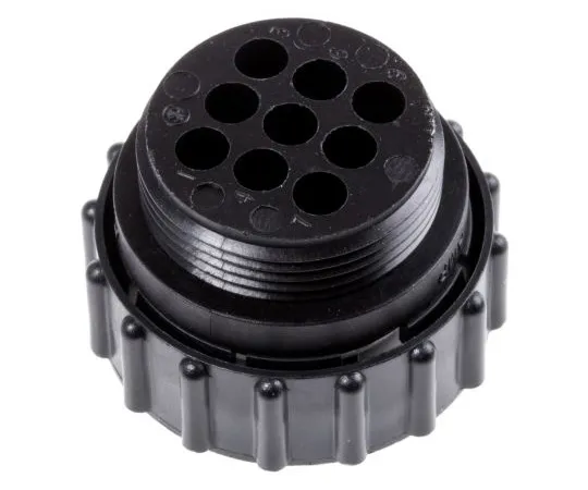 63-4797-57 TE Connectivity CPC Series 1 Series Cable Mount Connector, 9 contacts Plug 211766-1