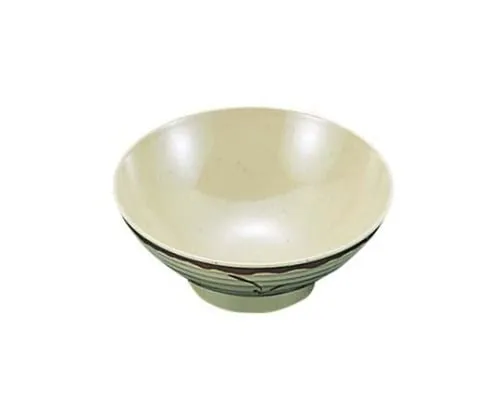 61-6834-11 Melamine Japanese Cake Oribe Udon Rice Bowl OB-3 2435500