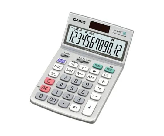 62-1061-94 CASIO Calculator Conforming To Law Concerning The Promotion Of Procurement Of Eco-Fri***ly Goods And Services By The State And Other Entities Just Type 12 Digits JF-120GT-N