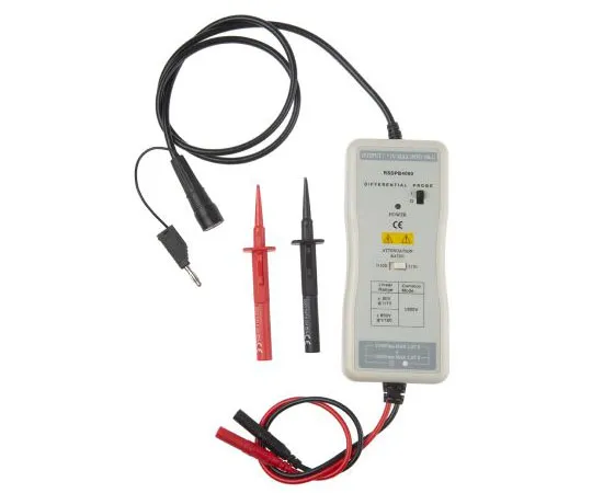 63-4670-97　［Out of stock］RS PRO Oscilloscope Probe, Probe Type: Differential, High Voltage 50MHz 1.5kV 1:10, 1:100　123-6478