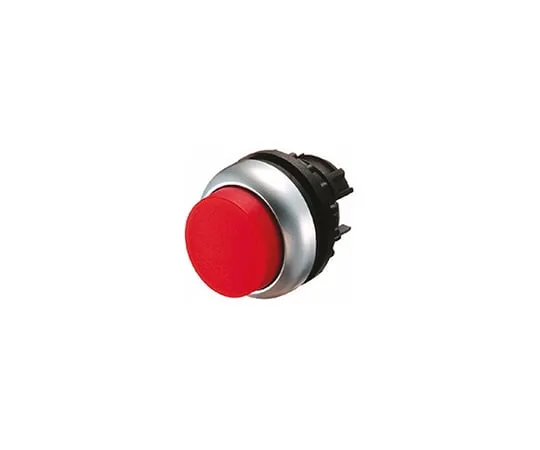 63-4784-37 Eaton M22 Series, Red Push Button Head, Momentary, 22mm Cutout M22-DH-R+M22-A