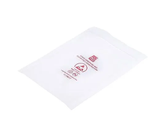 63-4667-77 Dissipative Clear Zip Bag,100x150mm,100 122-9154