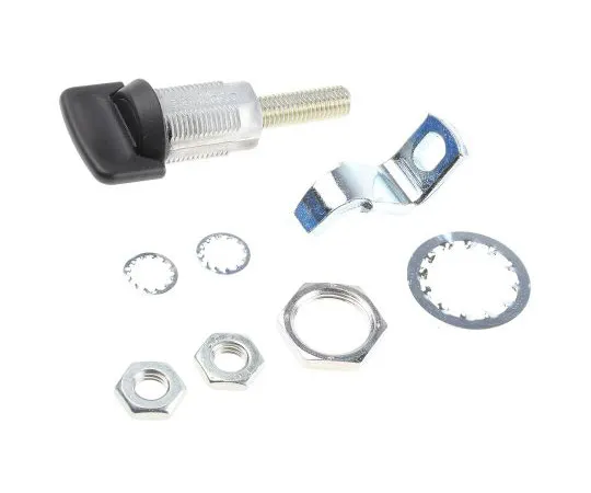 63-4767-27 Steel, Zinc Cylindrical Pressure Catch E3-17-15-RS