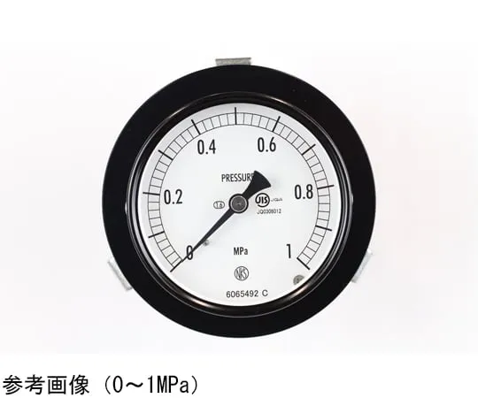 65-4274-12-20 Normal Pressure Gauge (Φ75) Embedded D Frame (Mounting Bracket) with 0.1 MPa Inspection Certificate AC15-181