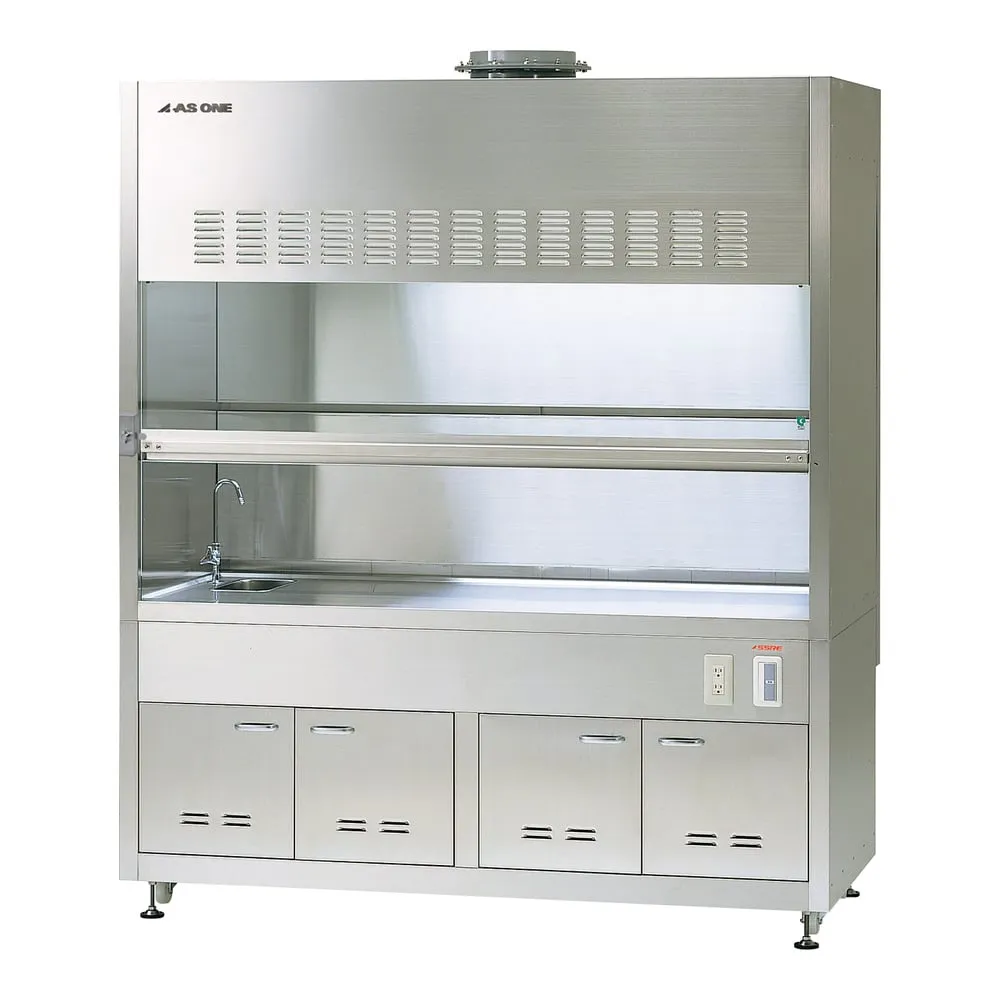 3-4574-01 ASSRE Fume Hood Working Surface Flat Type 1200 x 820/750 x 2150 ASS-1200