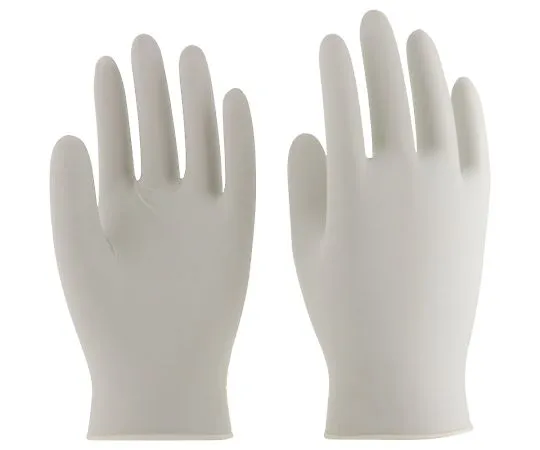 4-1438-01 Nitrile Disposable glove (model lobe) White SS No.991