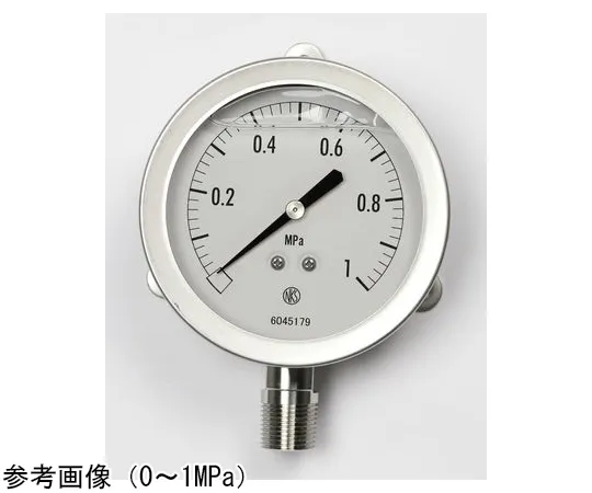 65-4324-97 Pressure Gauge with Glycerin (75Φ) 0.6 MPa GV51-283