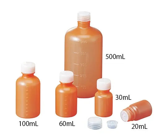 7-7387-01 Medicine bottle PP 20 Brown NH 200 Pieces
