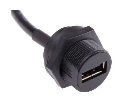 63-4662-05 RS PRO, Straight, Panel Mount, Socket Type Mini IP67 USB Connector 111-6761