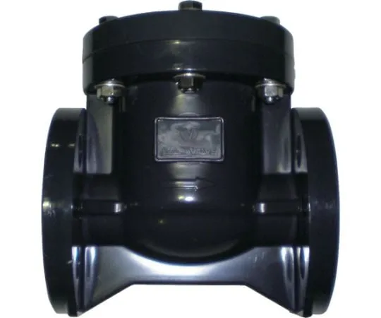 64-5053-51 Swing Chuck Valve PVC/EPDM JIS10K Flange 100 A SCV1H