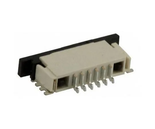 63-4860-55 TE Connectivity FPC 1mm Pitch 6 Way Right Angle SMT Female FPC Connector, ZIF Bottom Contact 84952-6
